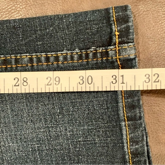 Flamingal Dark Wash Denim Jeans Curvy Fit NWT - L - Picture 11 of 11